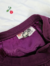 Load image into Gallery viewer, Vintage 70s plum wrap skirt
