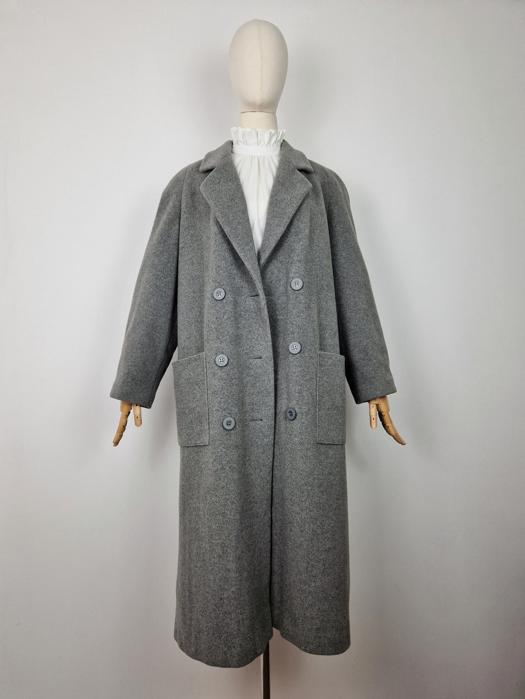 Vintage cashmere and wool coat