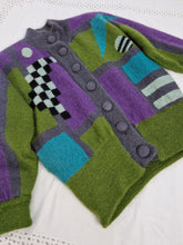 Load image into Gallery viewer, Vintage mohair cardigan jacket
