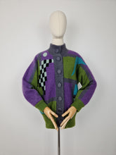 Load image into Gallery viewer, Vintage mohair cardigan jacket

