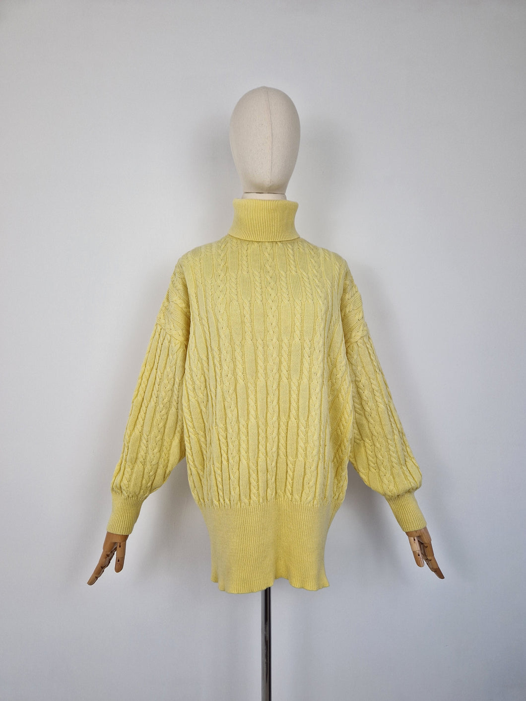 Vintage 80s Escada wool and cashmere jumper