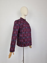Load image into Gallery viewer, Vintage Trachten quilted wool jacket
