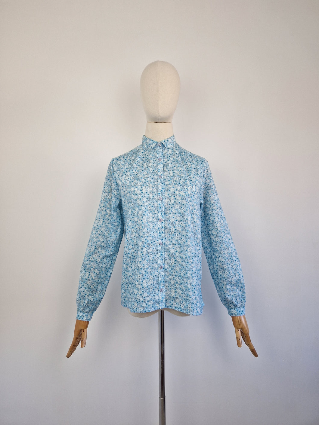 Vintage 80s deadstock St Michael cotton blouse