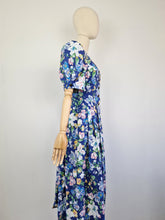 Load image into Gallery viewer, Vintage Berwin &amp; Wolff puff sleeves cotton dress
