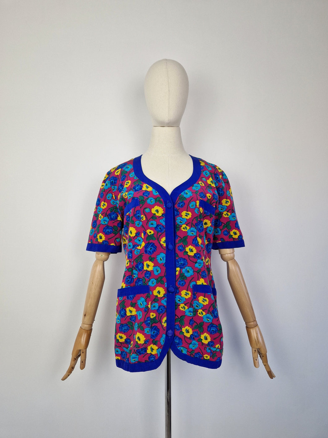 Vintage floral blouse
