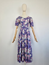Load image into Gallery viewer, Vintage Laura Ashley lavender dress
