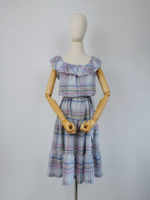 Load image into Gallery viewer, Vintage 80s prairie sundress
