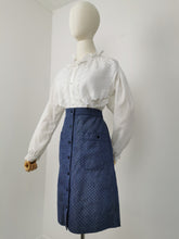 Load image into Gallery viewer, Vintage 80s denim skirt

