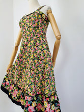 Load image into Gallery viewer, Vintage floral prairie sundress
