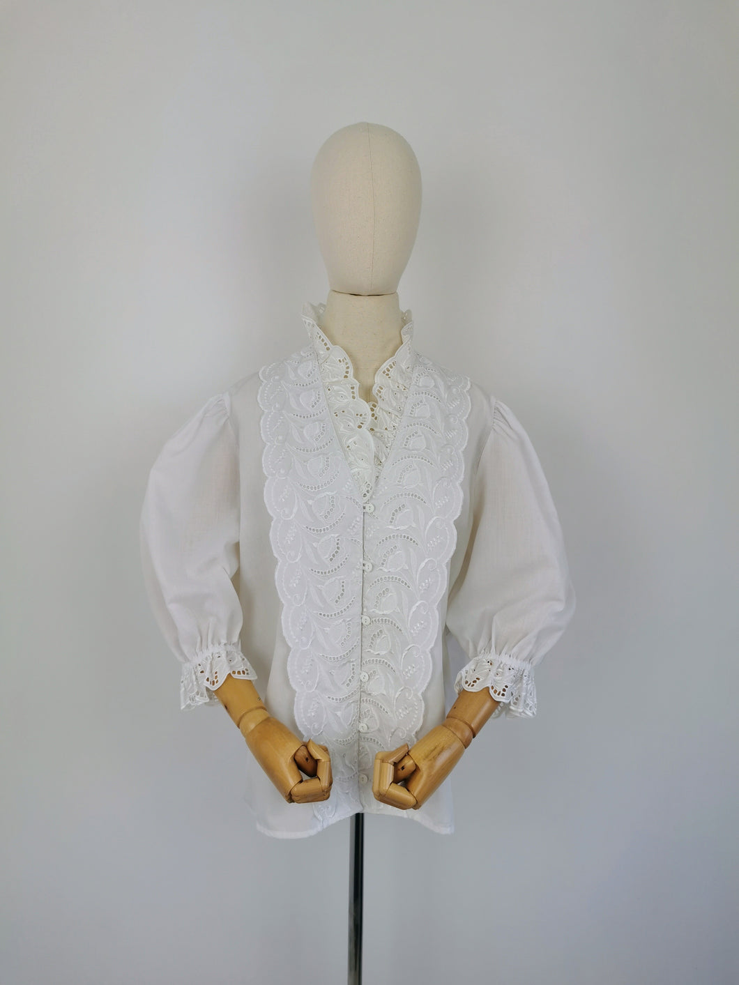 Vintage ruffle blouse