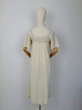 Load image into Gallery viewer, Vintage bohemian cheesecloth dress
