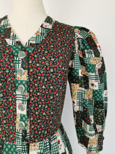 Load image into Gallery viewer, Vintage Austrian patchwork dress
