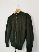 Load image into Gallery viewer, Vintage Austrian puff sleeve cardigan
