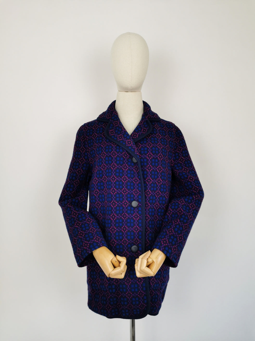 Vintage Welsh tapestry coat