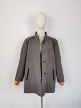 Load image into Gallery viewer, Vintage lilac pea coat
