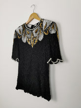 Load image into Gallery viewer, Vintage Laurence Kazar sequins blouse
