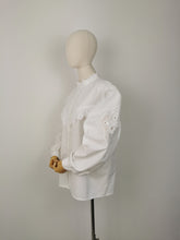 Load image into Gallery viewer, Vintage puff sleeve blouse
