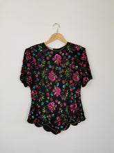 Load image into Gallery viewer, Vintage rainbow sequins blouse
