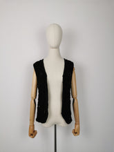 Load image into Gallery viewer, Vintage sequins waistcoat
