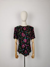 Load image into Gallery viewer, Vintage rainbow sequins blouse
