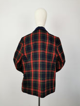 Load image into Gallery viewer, Vintage 90s checkered blazer
