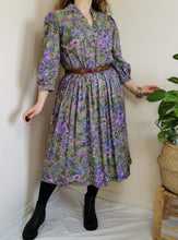 Load image into Gallery viewer, Vintage 70s handmade cottagecore dress
