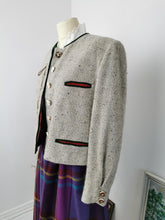 Load image into Gallery viewer, Vintage Tyrolean wool blazer
