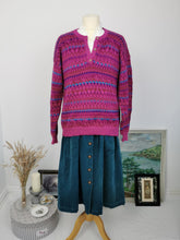 Load image into Gallery viewer, Vintage pink mohair jumper
