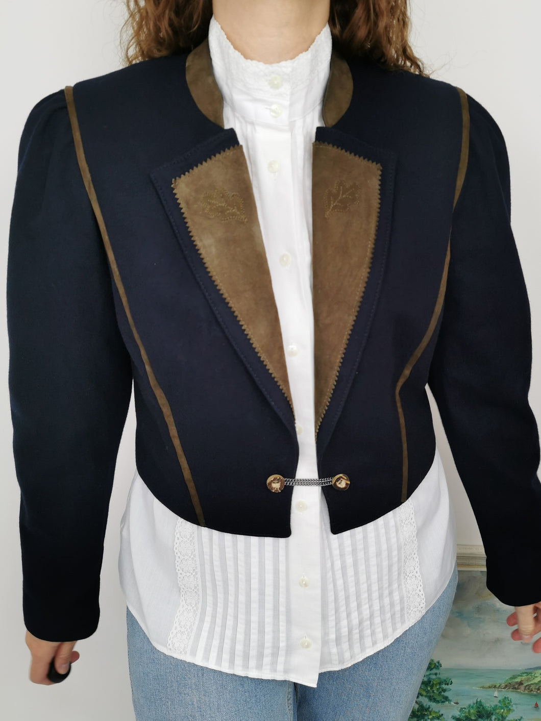 Vintage Tyrolean wool blazer