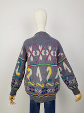 Load image into Gallery viewer, Vintage funky print jumper
