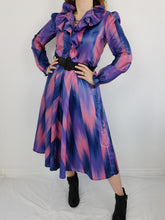 Load image into Gallery viewer, Vintage 80s neon dress
