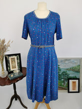 Load image into Gallery viewer, Vintage polka dot gauze dress
