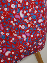 Load image into Gallery viewer, Vintage red cotton sundress
