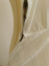 Load image into Gallery viewer, Vintage 70s white maxi dress
