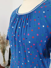 Load image into Gallery viewer, Vintage polka dot gauze dress
