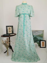 Load image into Gallery viewer, Vintage 70s empire line prairie dress
