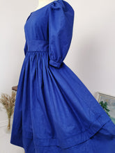 Load image into Gallery viewer, Vintage 80s Laura Ashley cotton ballgown dress
