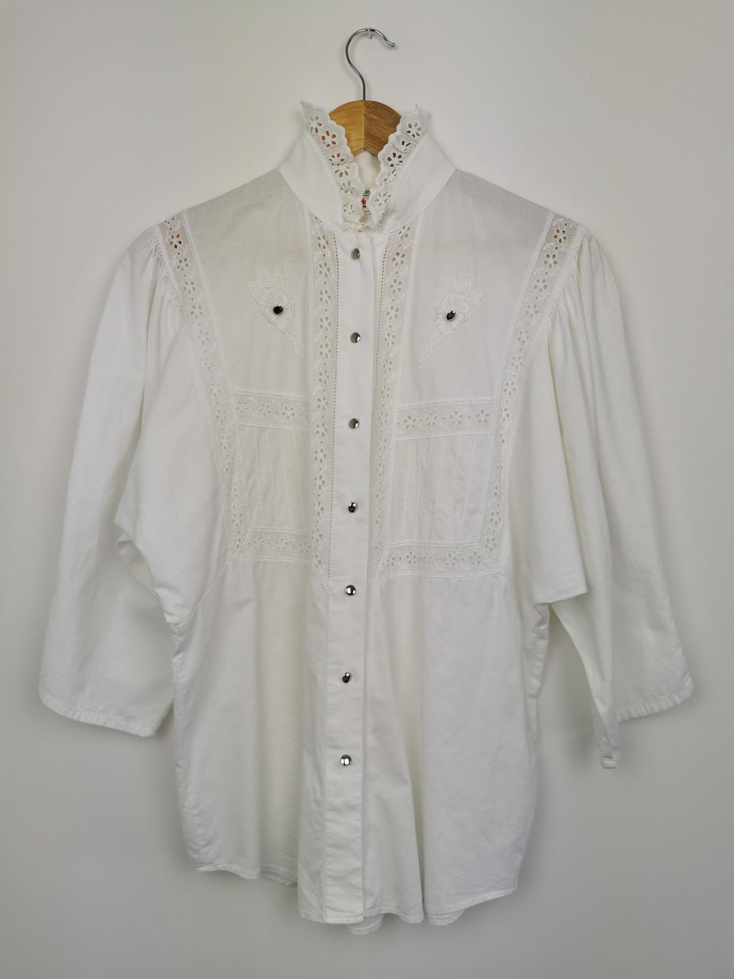 Vintage eyelet blouse