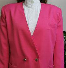 Load image into Gallery viewer, Vintage 90s pink blazer
