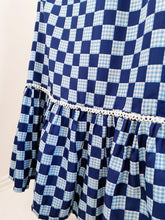 Load image into Gallery viewer, Vintage 80s checkered maxi skirt
