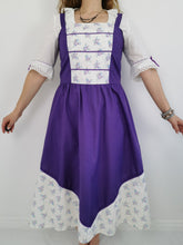 Load image into Gallery viewer, Vintage 70s purple sundress
